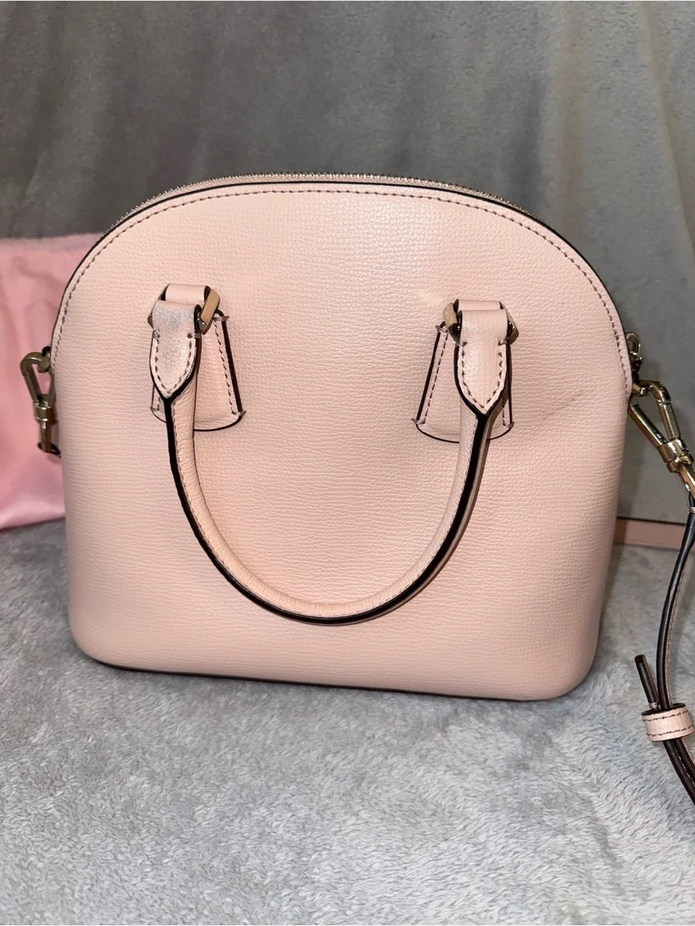 Kate Spade New York Pink Leather Satchel / Crossbody – Like New